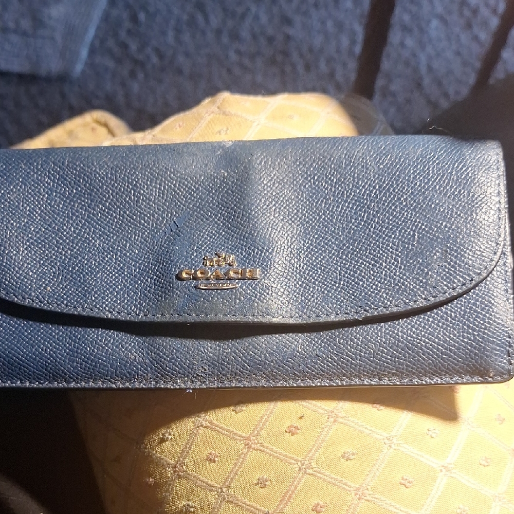 Coach Navy Women's Wallet